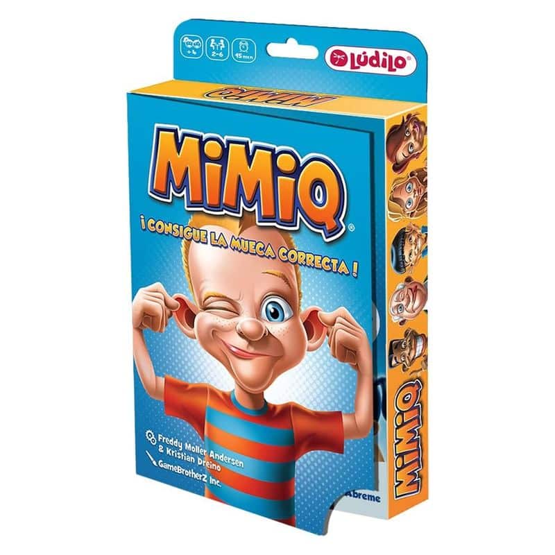 Juego Mimiq de memoria y expresión facial de Ludilo 80407