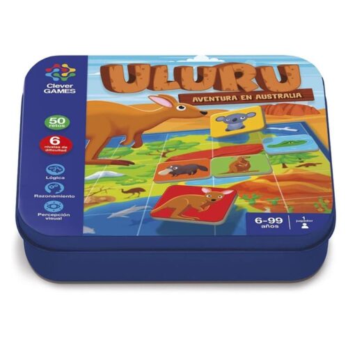 Uluru aventura en Australia juego educativo de lógica con 60 retos CGM004