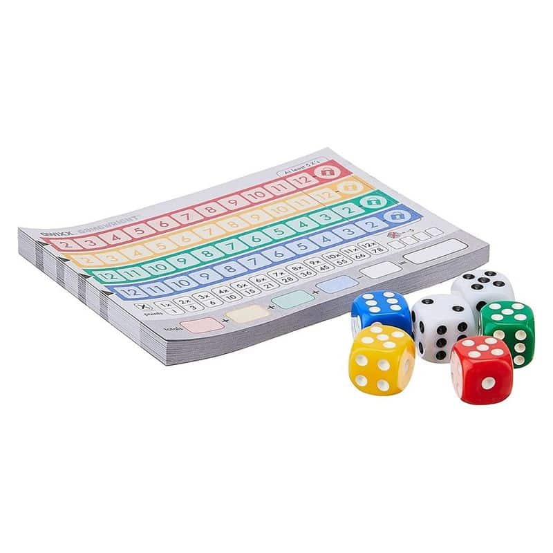 Juego Qwixx pequeño de Mercurio ideal para jugar con amigos - Imagen 2