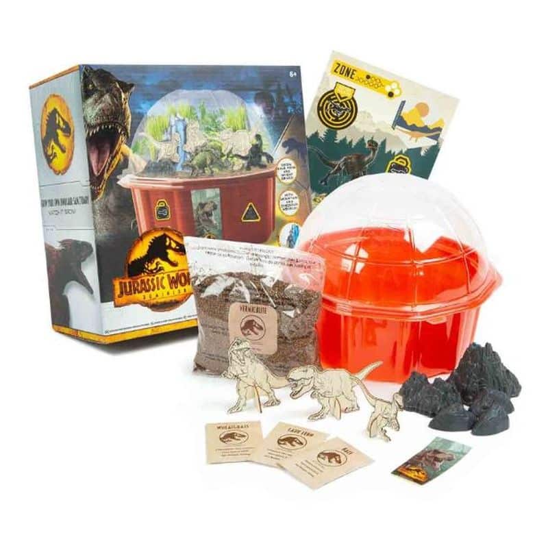 Jurassic World 3 construye tu parque jurásico para niños producto oficial