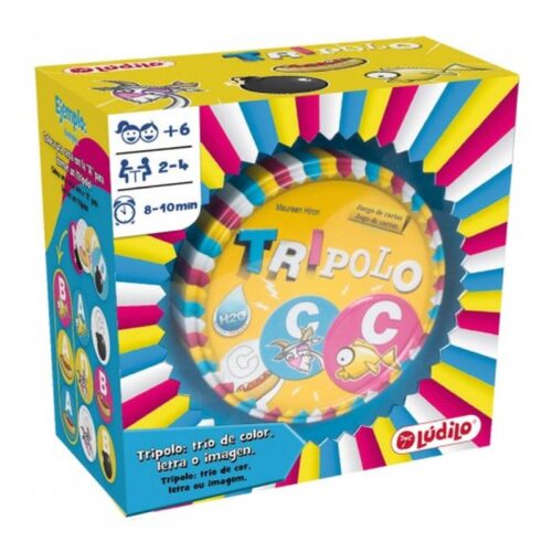 Juego de mesa infantil Tripolo de lógica Ludilo 80451