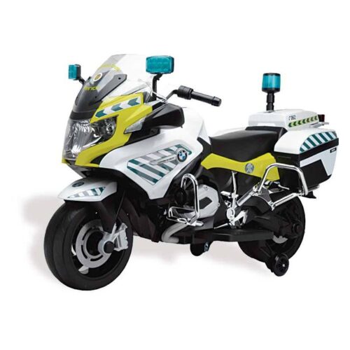 Moto guardia civil para niños con batería de 12V con luces