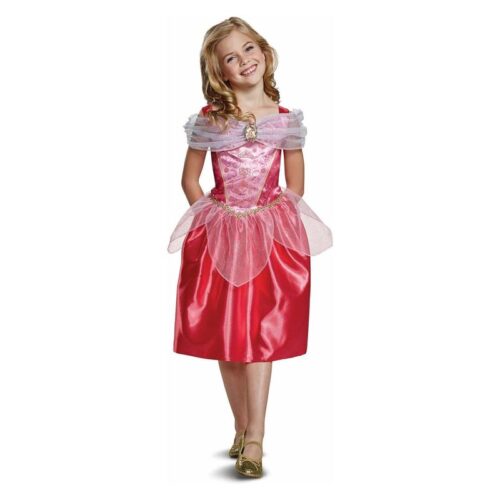 Disfraz Aurora infantil de la Bella Durmiente de Disney talla 5-6 años 140589L