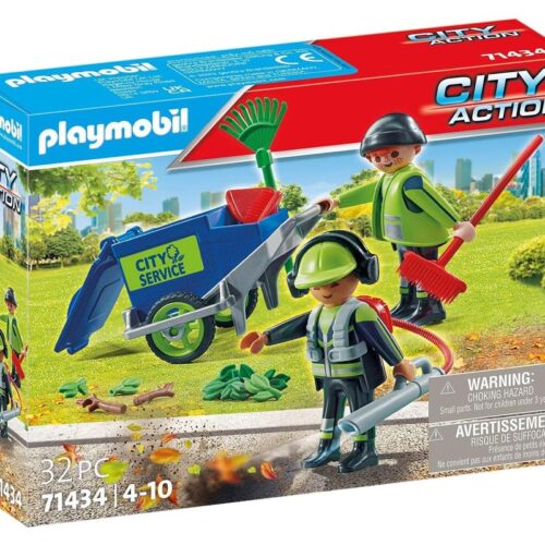 Playmobil equipo de limpieza urbana de la línea City Action 71434