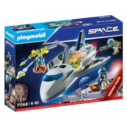 Playmobil Mision espacial lanzadera con astronautas Promo-pack 71368