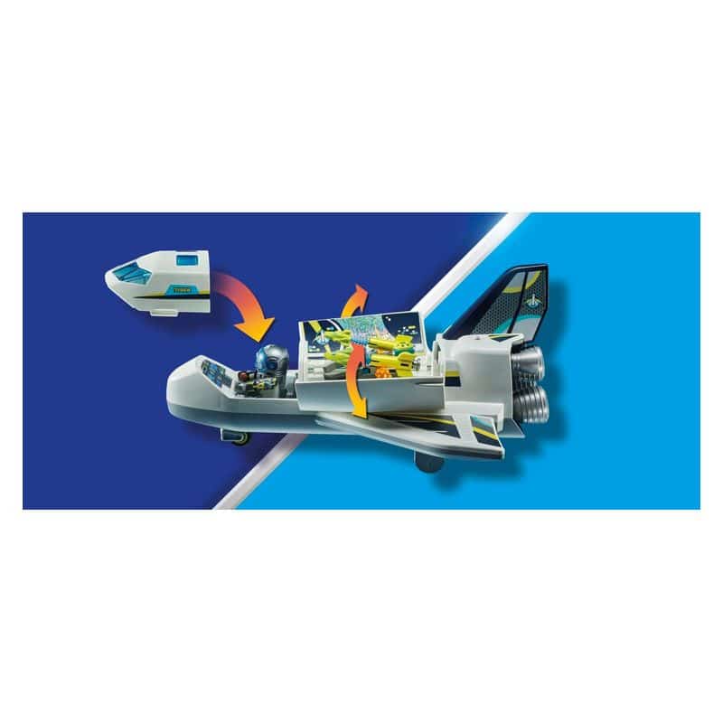 Playmobil Mision espacial lanzadera con astronautas Promo-pack 71368 - Imagen 3