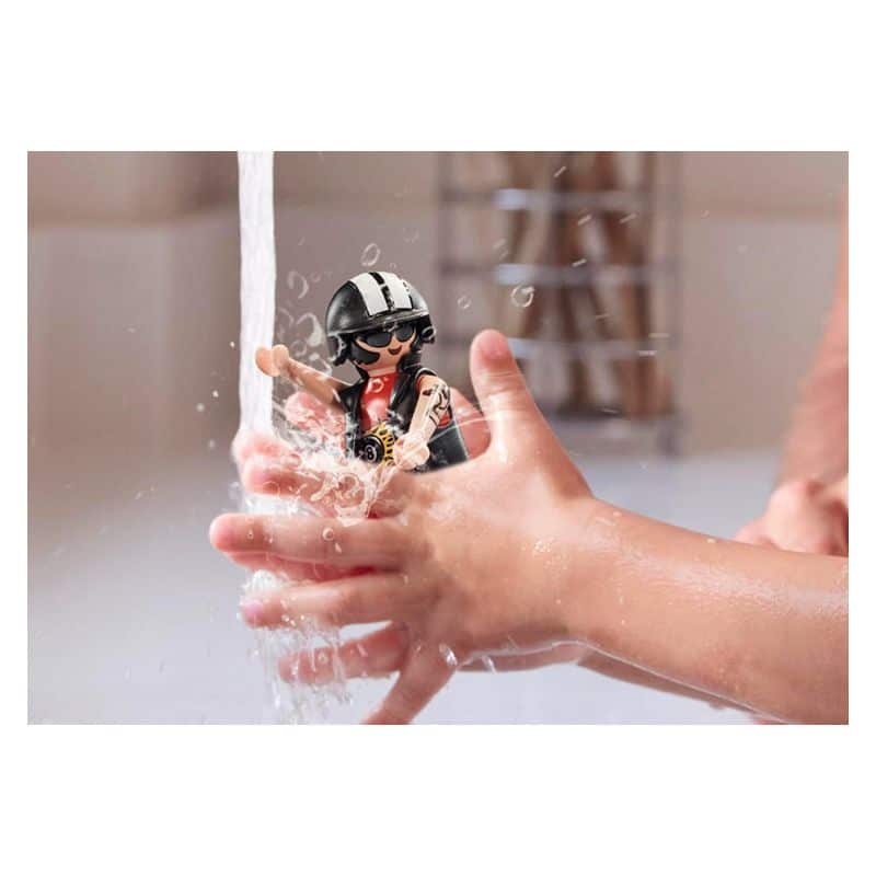 Playmobil Hot rod vehículo Crayola Color soluble en agua 71376 - Imagen 3