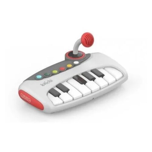 Piano interactivo con micrófono infantil con sonido musical