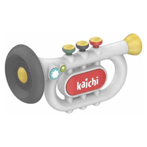 Trompeta infantil interaciva kaichi con sonidos musicales