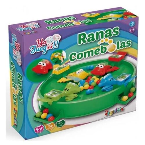 Ranas comebolas juego de mesa para 4 jugadores