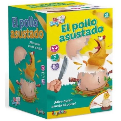 Pollo asustado juego de mesa familiar de Yo Juegoo