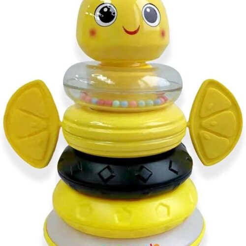 Frootimals aros apilables abeja con luz y sonido para bebés FT00023