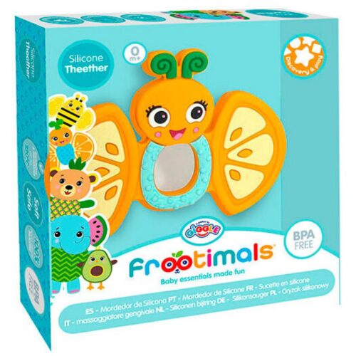 Frootimals mordedor de silicona de Orangiefly BPA Free FT00022