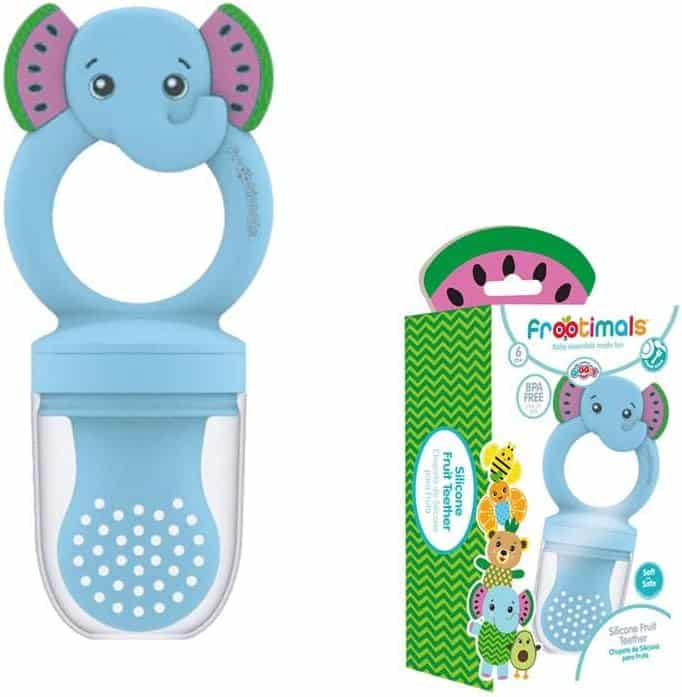 Chupete de silicona para fruta de Melany Melephant de los Frootimals FT00004