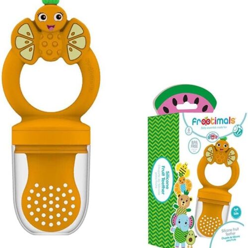 Frootimals chupete de silicona para fruta de Orangiefly FT00003 KIDS EURO
