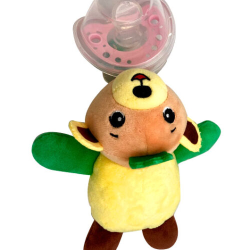 Chupete intercambiable con peluche de Bubba Tropibear Frootimals FT00018