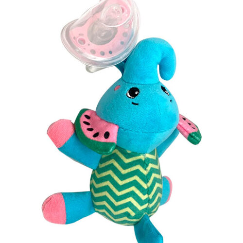 Chupete sustituible con peluche los Frootimals de Melany Melephant FT00017