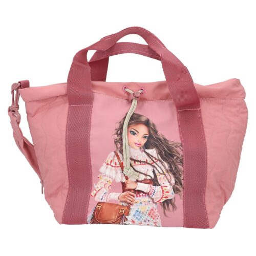 TopModel bolso shopper cosy ajustable de color rosa viejo 12589