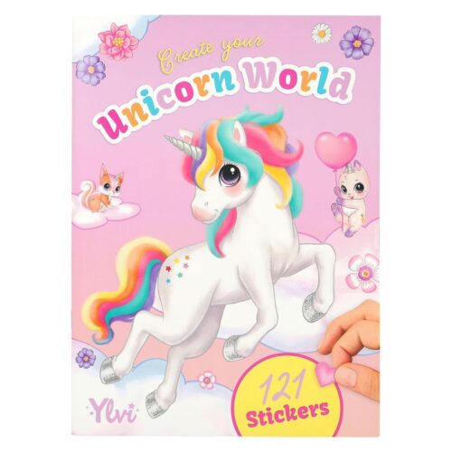 Ylvi create your unicorn world con 20 páginas para decorar 12703
