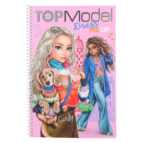 TopModel Cuaderno Dress Me up para crear conjuntos en 21 páginas 12724