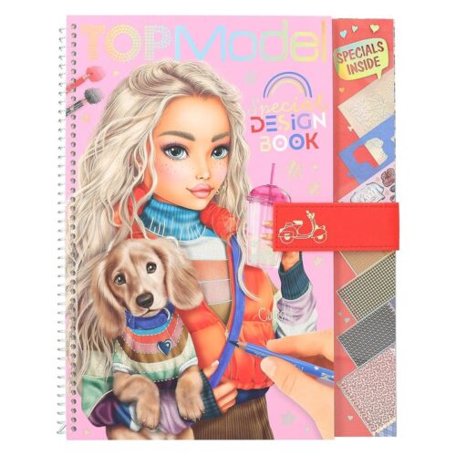 TopModel Libro para colorear Special Design Book  con plantillas 12725
