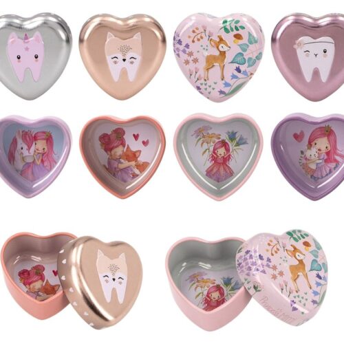 Princess Mimi Cajita metálica para guardar dientes modelos surtidos