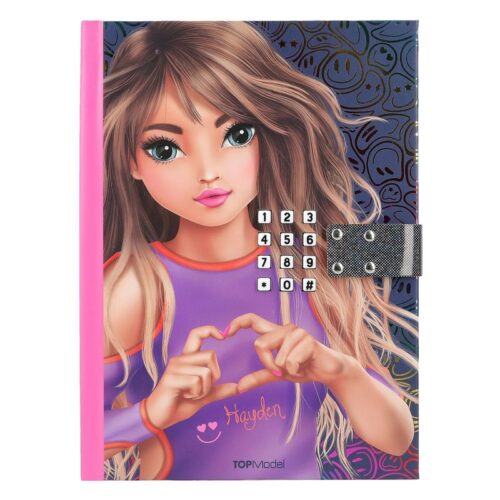 TopModel Diario con código secreto Night Light con sonido 12971