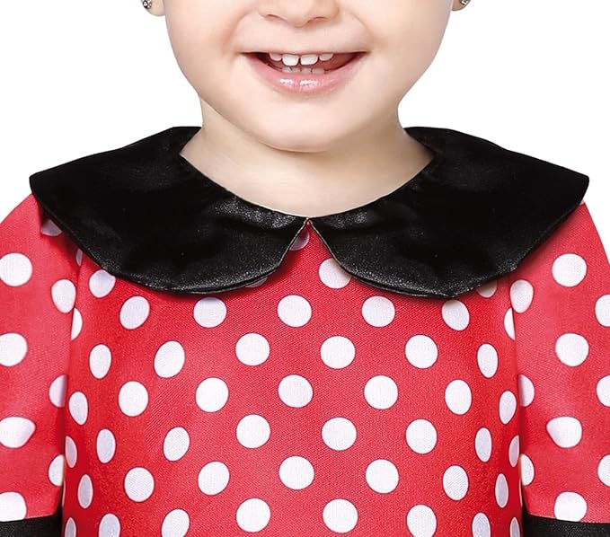 Disfraz de ratoncita con vestido de lunares infantil talla 2-3 años Guirca 87000 - Imagen 3