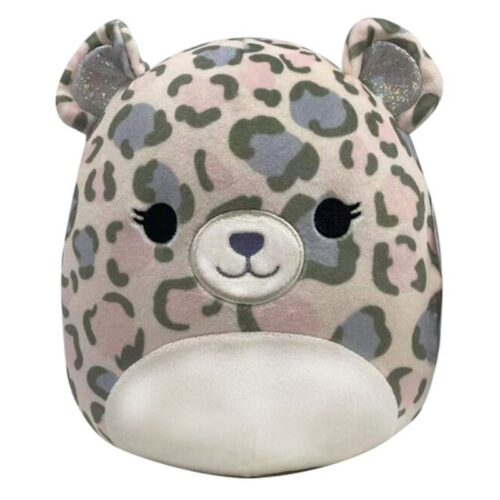 Peluche Squishmallow original Leopar Dallas de 20cm leopardo SQUIF20-DALLAS