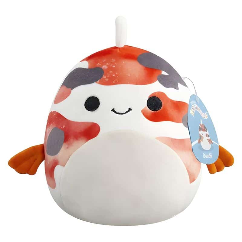 Peluche Squishmallows Dandii el pez multicolor de 20cm SQUIF20-DANDII
