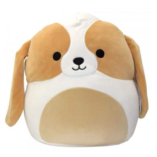 Peluche Squishmallows de 36cm Adele el perro basset hound SQUIF36-ADELA