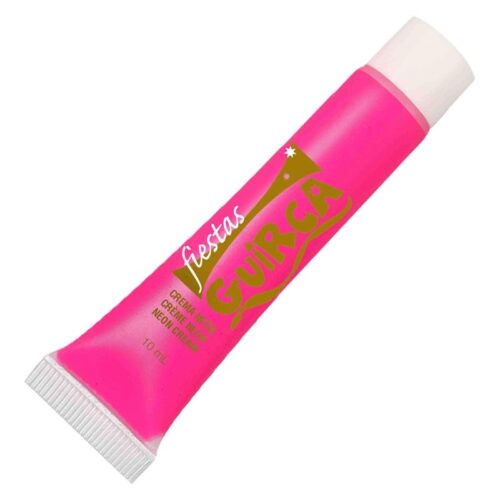 Maquillaje en crema color rosa neón 10ml para disfraces 15662 GUIRCA
