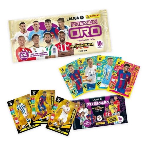 Sobre Premium oro temporada 2023-24 de La Liga Panini 22276