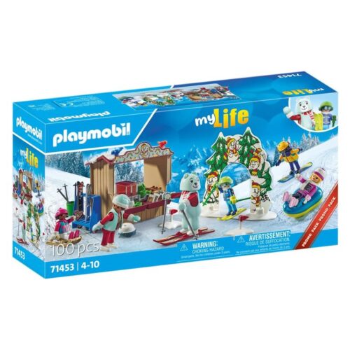 Playmobil set de deportes de invierno de la línea My Life 71453