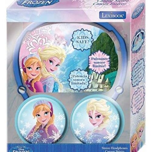 Auriculares estéreo de Frozen con diadema ajustable de Elsa y Anna