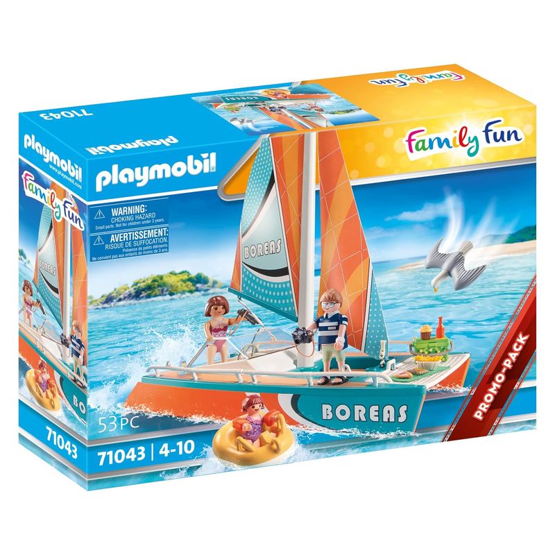 Playmobil 71043 Family Fun Catamarán Promo-Pack