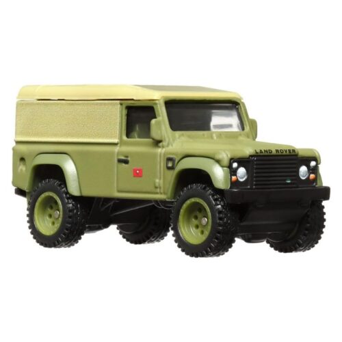 Mini coche Hot Wheels modelo Land Rover Defender 110 HKD26 Mattel