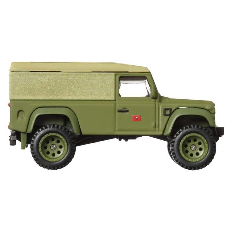 Mini coche Hot Wheels modelo Land Rover Defender 110 HKD26 Mattel - Imagen 2