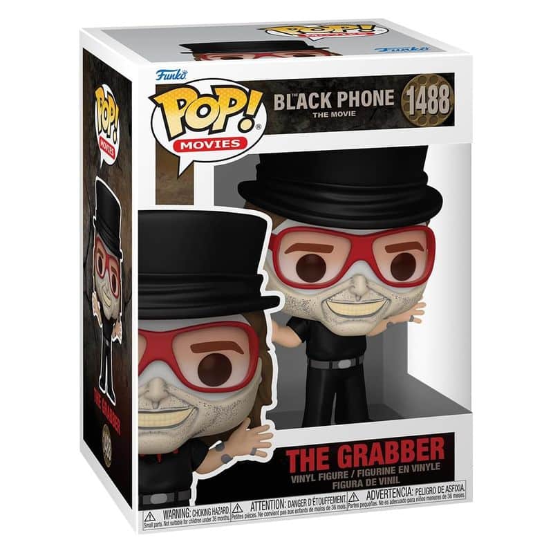Funko POP! Figura The Grabber Black Phone Movies 1488 FFK75908 - Imagen 2