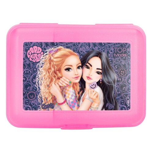TOPModel táper NIGHT LIGHT rosa transparente con cierre de clip 12894 DEPESCHE