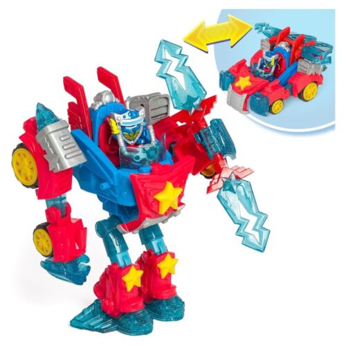 Robot héroe transforbale Superthing Turbo Warrior Power CB/32244 MAGIC