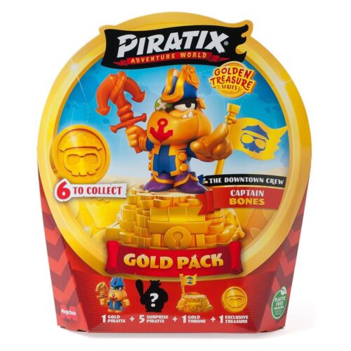 Gold Pack Piratix Adventure accesorios exclusivos Capitán Dorado Bonnes