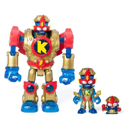 Superbot articulado Kazoom Power Golden Armor con armadura CB/30837