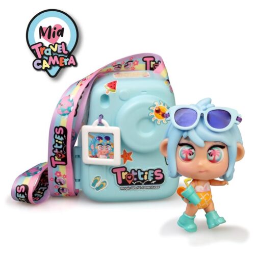 Trotties Mia Mini Travel Camera bolso con muñeca TFT21000-AZ