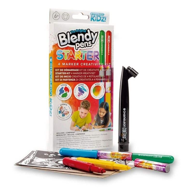Blendy Pens kit inicio creativo con 4 rotuladores BLD00111 FAMOSA
