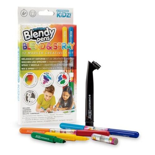 Blendy Pens kit creativo spray con 12 rotuladores BLD01111