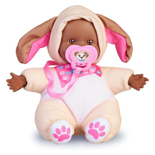 Muñeco bebé Nenuco Doggies 15cm disfrazado de perrito beige NFN82000-AM