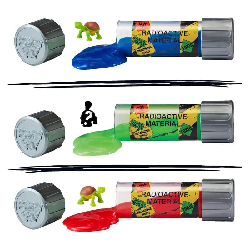 Tubo slime OOZE Tortugas Ninja con figura sorpresa película Caos Mutante - Imagen 2