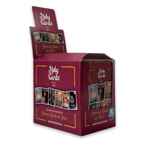 Caja de 50 sobres de la Semana Santa de Jerez del año 2024 HolyCards CB/20257