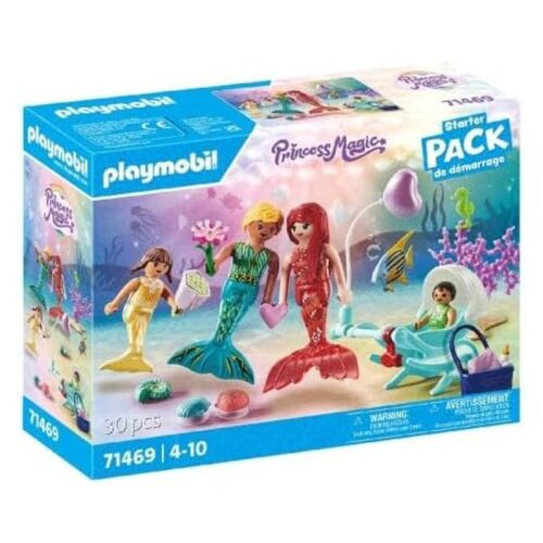 Playmobil 71469 Princess Magic playset familia de sirenas bajo el mar